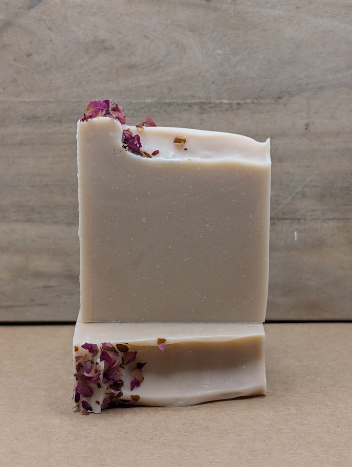 Rose Geranium & French Pink Clay Soap