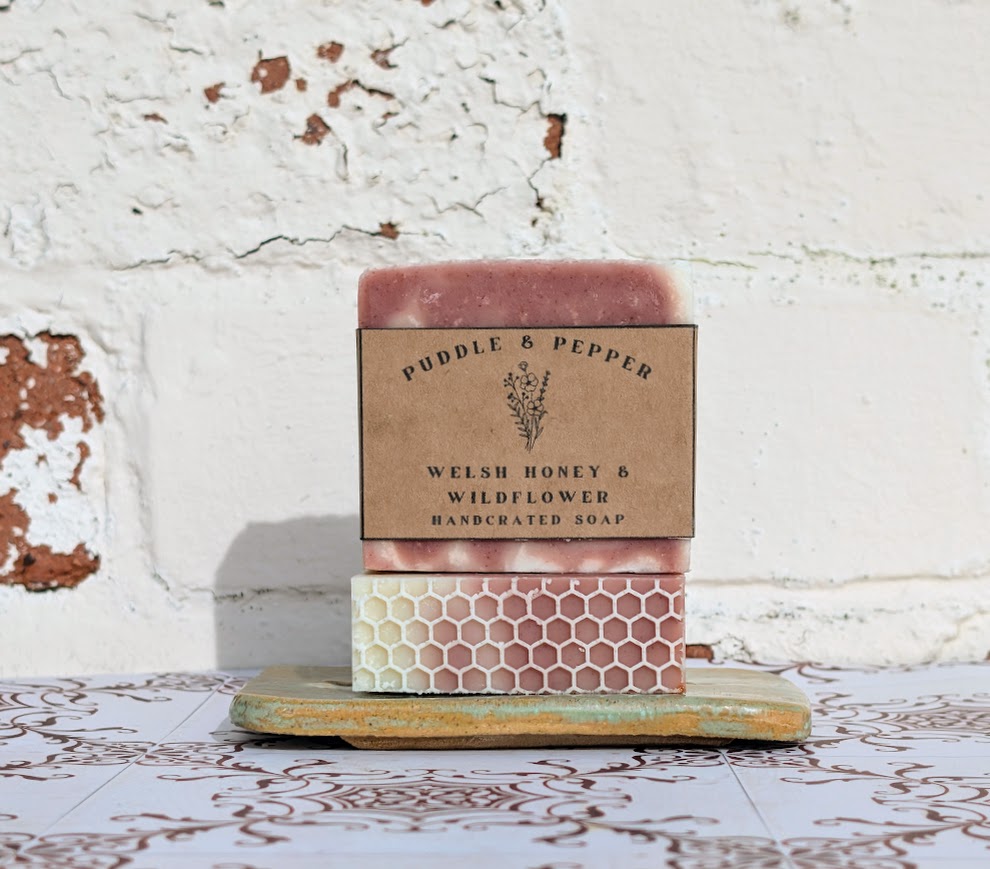Welsh Honey & Wildflower Soap – Natural, Handmade & Skin-Nourishing