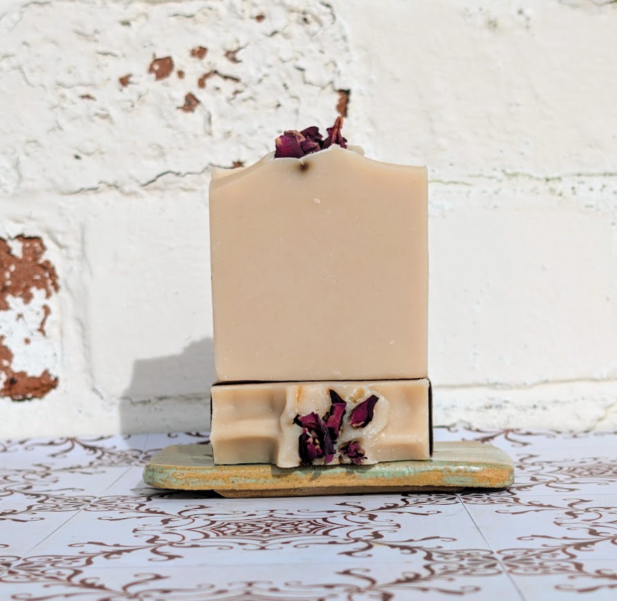 Goats Milk, Rose Geranium & French Pink Clay