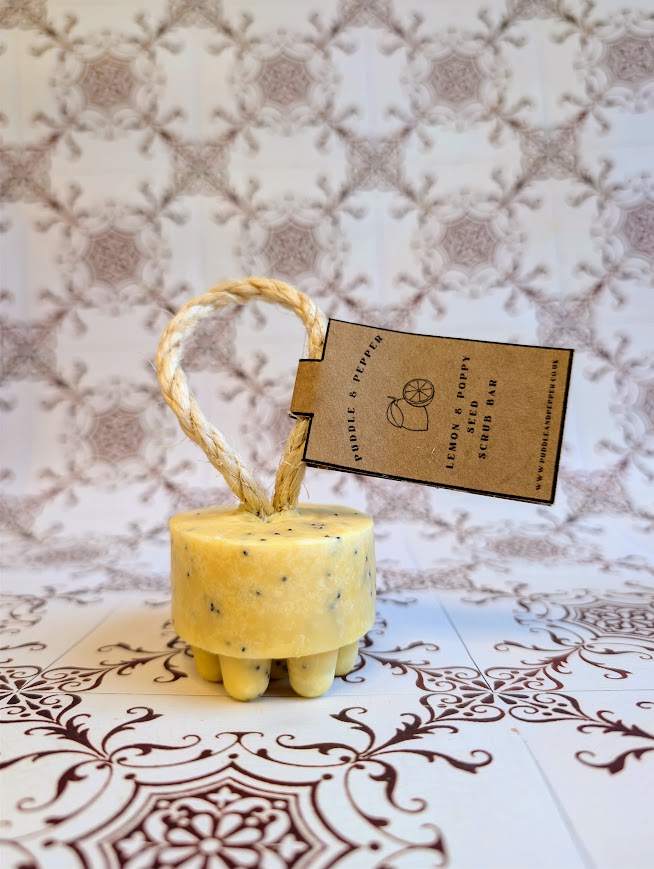 Lemon & Poppy Seed Scrub Bar